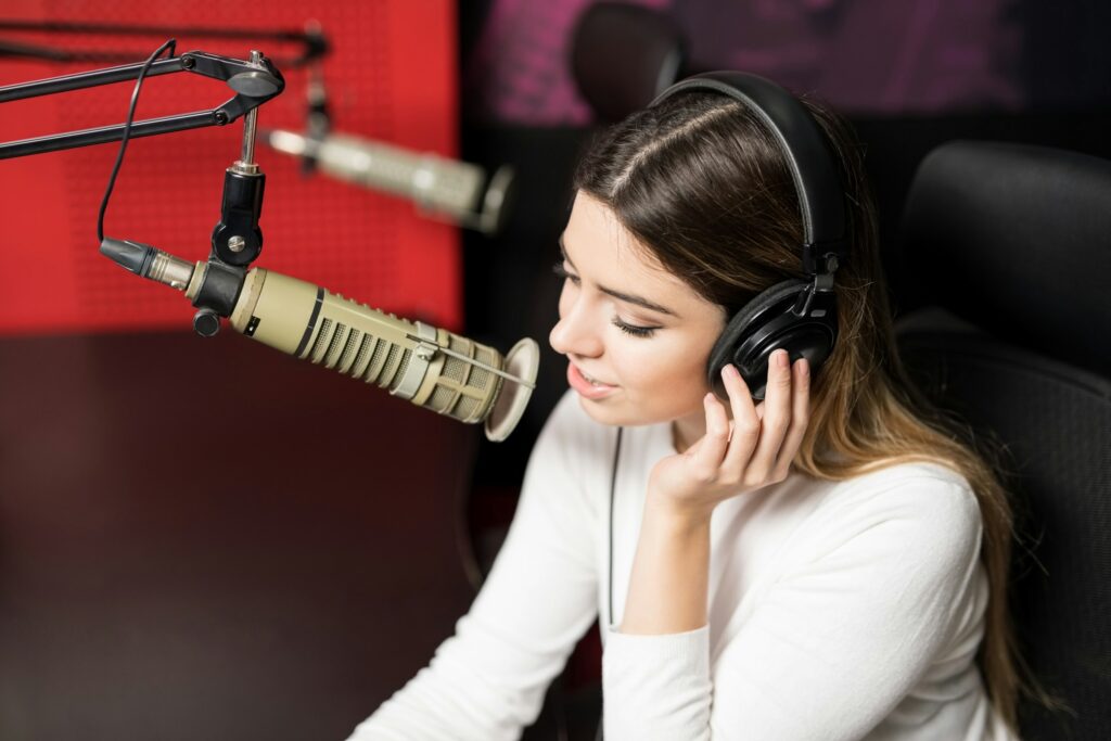 listening and talking
